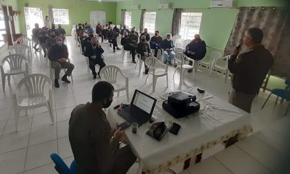 Comando Regional da Brigada Militar realiza reunião em Paraíso do Sul