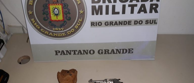 BM de Pantano Grande prende homem por porte ilegal de arma de fogo