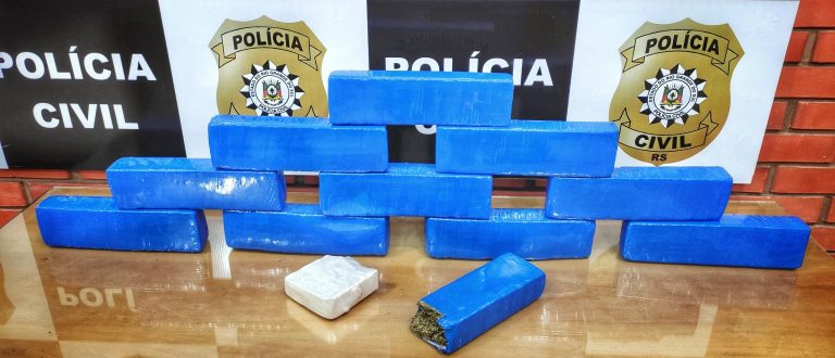 Ações contra tráfico: Polícia apreende mais de 11 quilos de droga