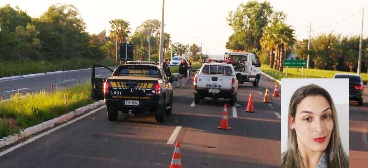 Mulher morre após colidir moto contra poste na BR-153, no Fátima