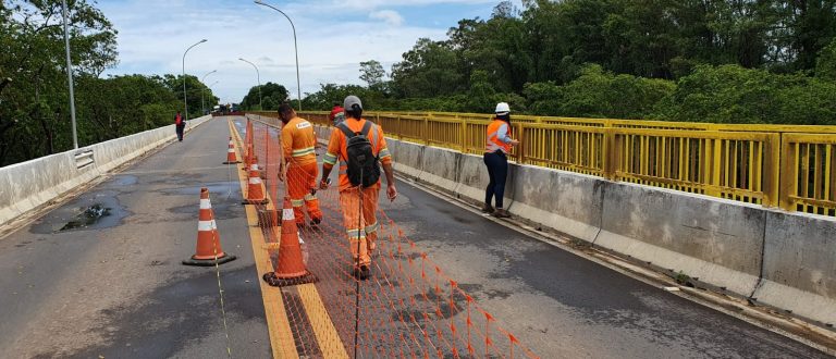 Ponte do Fandango: recuperação deve inciar na segunda-feira