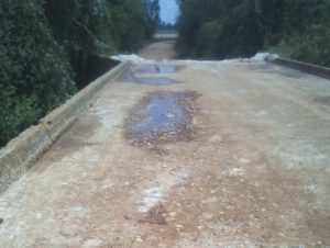 Ponte da Estrada da Palma deve ser liberada na quarta