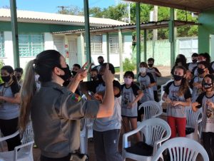 BM realiza formatura do PROERD na Cândida Fortes Brandão