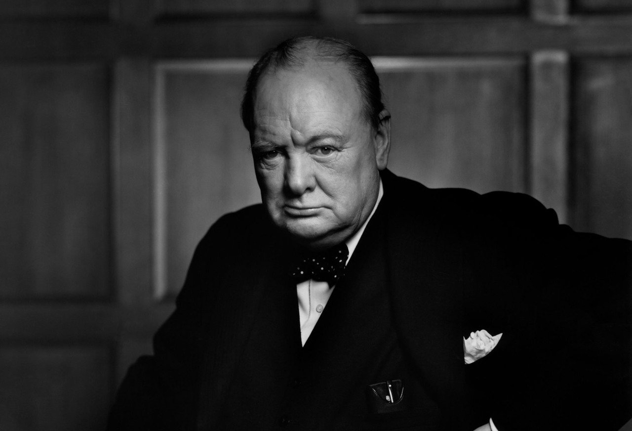 Winston Churchill / Crédito: Reprodução