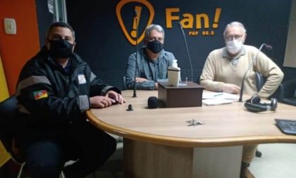 Defesa Civil fala sobre interdição da Ponte do Fandango na Fan FM