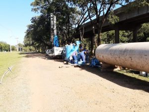 Dnit prevê quatro pilares para escorar vão da Ponte do Fandango