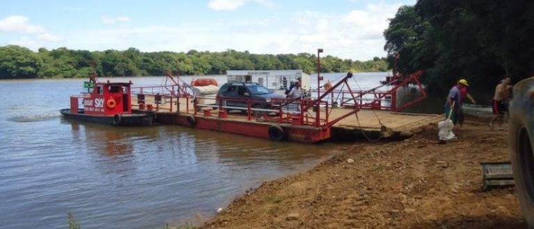 Balsa do São Lourenço deve ficar toda a semana fora de operação