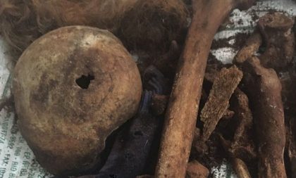 Ossos humanos em saco de lixo são encontrados em Restinga Sêca