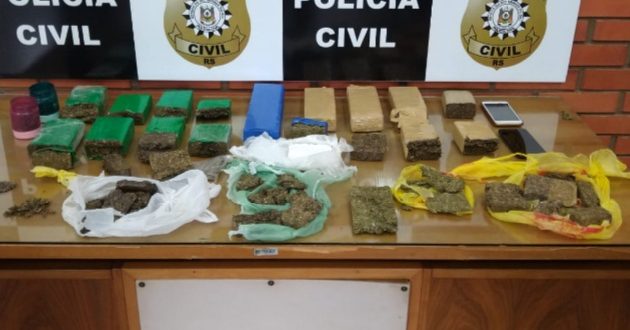 Tráfico de drogas: Polícia prende trio no Oliveira