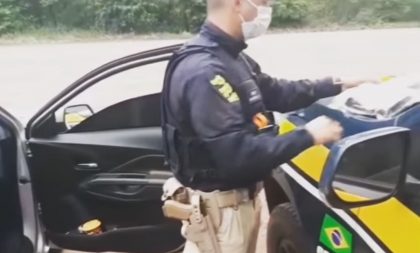 Vídeo: PRF prende casal que transportava “supermaconha” na BR-290