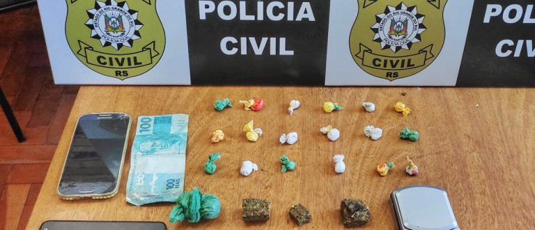 Vila Nova: Polícia prende casal por tráfico de drogas