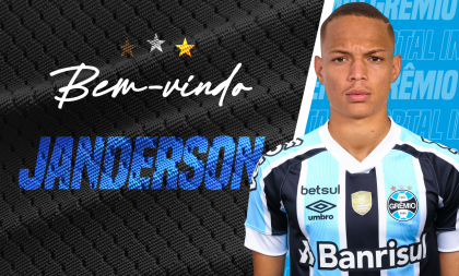 Grêmio anuncia a contratação do atleta Janderson