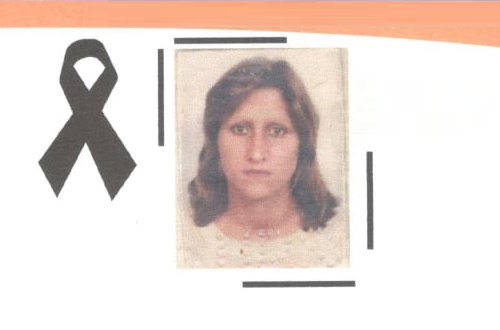 NOTA FÚNEBRE – MARIA HELENA PLATES TERRES