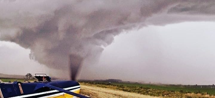 Temporal de granizo destrói lavouras e galpões na Porteira Sete