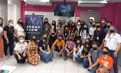 Senac Flow integra alunos na unidade de Cachoeira do Sul