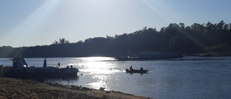 Jovem desaparece após mergulhar no Rio Jacuí, na Praia Nova