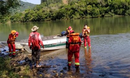 Agudo: bombeiros buscam desaparecido no Rio Jacuí