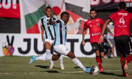 Grêmio empata em 1 a 1 com o Brasil de Pelotas, no Bento Freitas