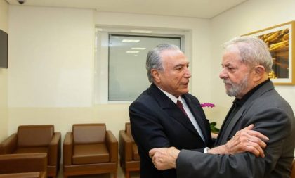 Depois de Alckmin, PT de Lula convida Temer para conversar