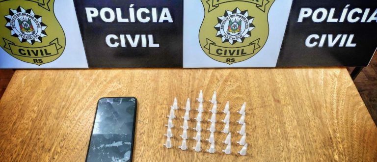 Bairro Gonçalves: Polícia apreende menor de 15 anos com 32 pinos de cocaína