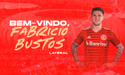 Fabricio Bustos é o novo reforço do Internacional