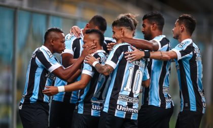 Grêmio vence o Guarany de Bagé e assume a liderança do Gauchão