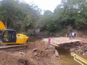 Desvio no Arroio Piquiri está concluído