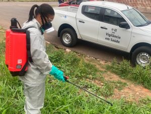 DVS atua no enfrentamento à dengue no Bairro Oliveira