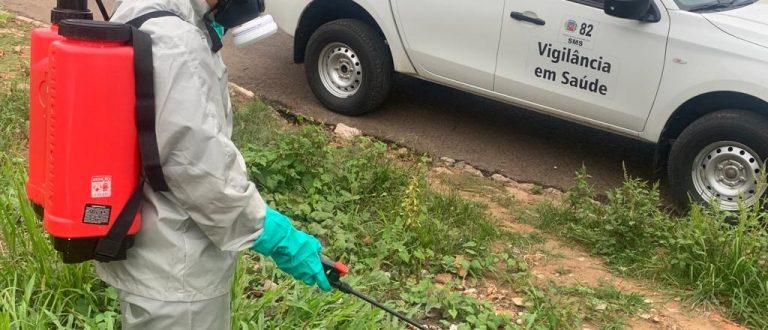 DVS atua no enfrentamento à dengue no Bairro Oliveira