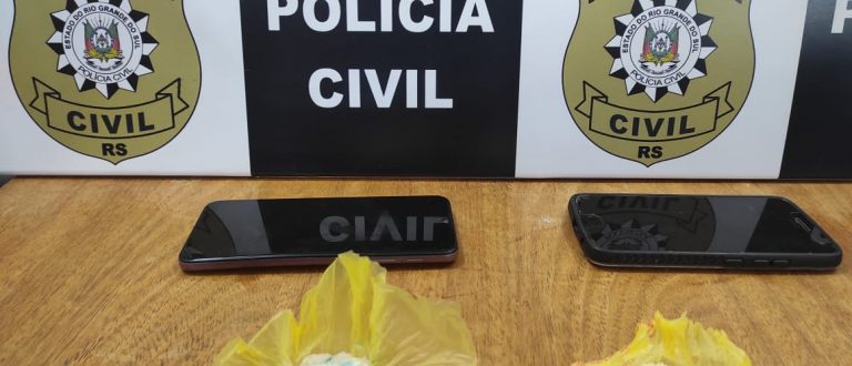 Polícia apreende moto que realizava entrega de drogas no Habitar Brasil