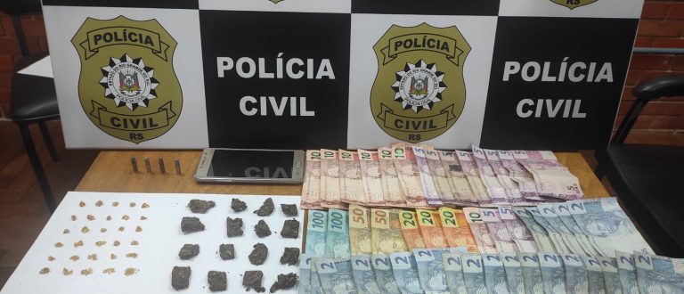 Funcap: jovem é preso com 30 pedras de crack