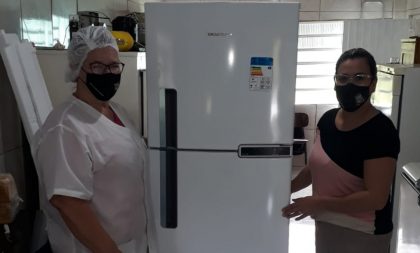 Prefeitura de Paraíso do Sul disponibiliza novas geladeiras a educandários