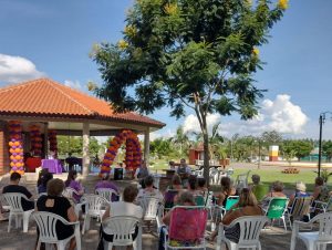 BM de Paraíso do Sul presente em evento do mês da mulher