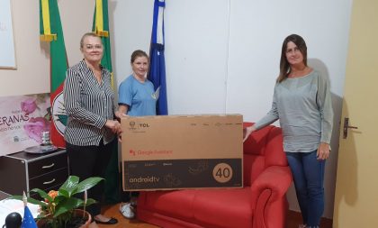 Prefeitura de Paraíso do Sul destina televisores para escolas municipais