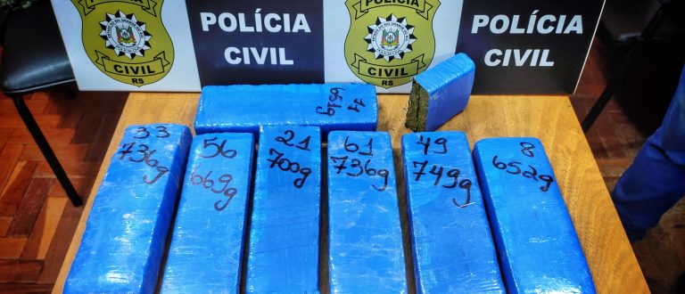 Operação Dominó combate tráfico de drogas em Cachoeira do Sul