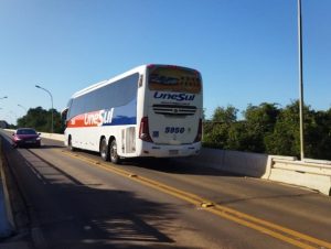 Passagem de ônibus pela Ponte do Fandango está liberada