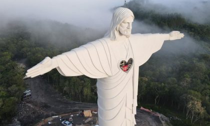 Estátua do Cristo Protetor está finalizada