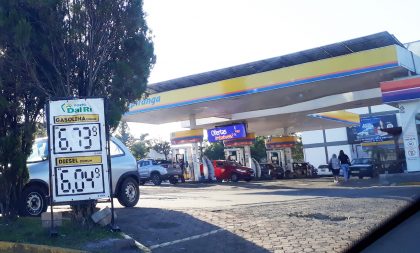 Gasolina sobe após alta no preço do etanol