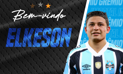 Grêmio anuncia o atacante Elkeson como novo reforço