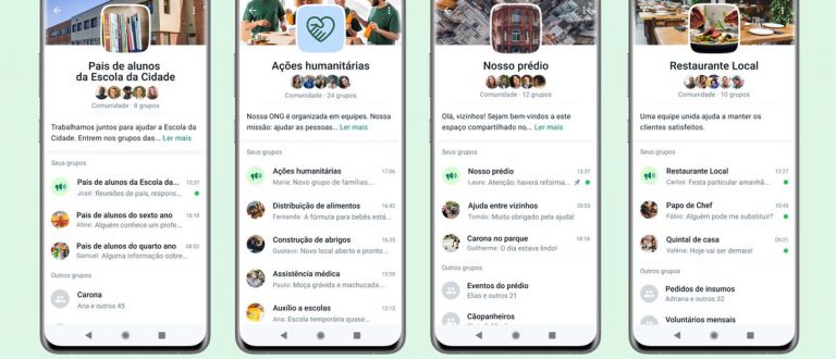 WhatsApp anuncia recurso de comunidades com vários usuários