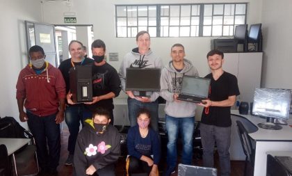 Senac entrega computadores do projeto PC Solidário à Apae