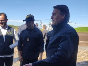 Vídeo: APNI/RS acompanha visita de Bolsonaro na Fenasoja