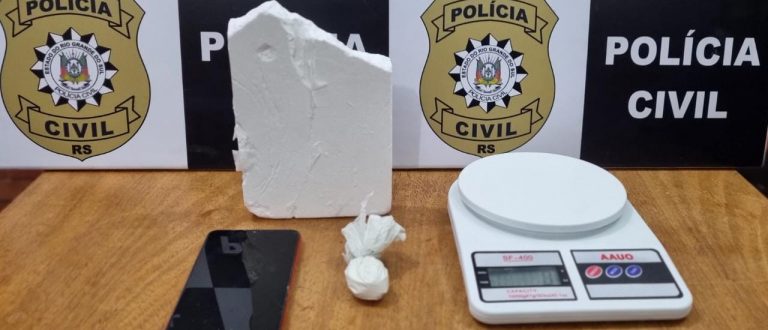 Polícia prende homem com cocaína no Noêmia