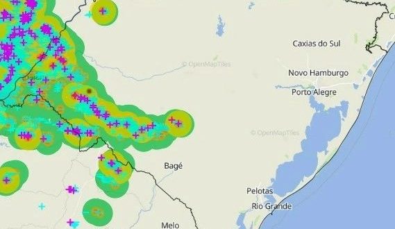 Defesa Civil de Cachoeira do Sul alerta sobre “risco de evento adverso”