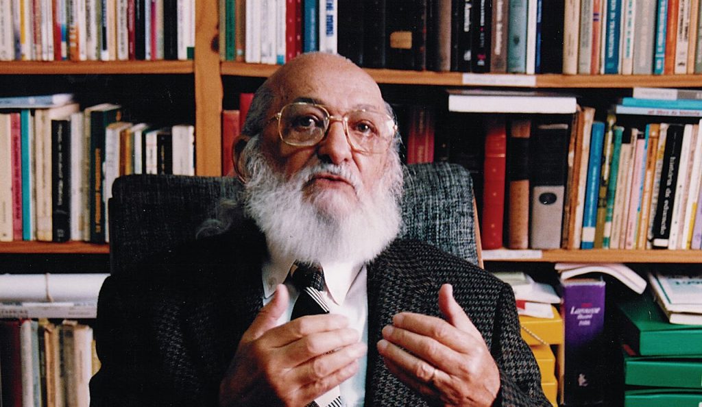 Paulo Freire / Crédito: Reprodução