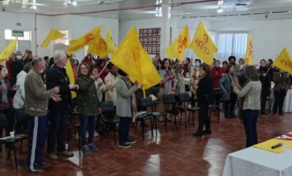 Encontro de Aposentados reúne educadores da região de Cachoeira do Sul