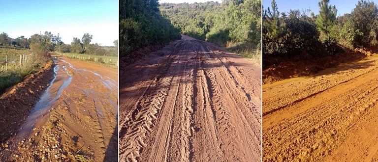 Moradores do Cerro dos Peixotos cobram melhorias nas estradas