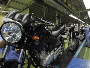 Produção de motocicletas tem melhor resultado em 7 anos