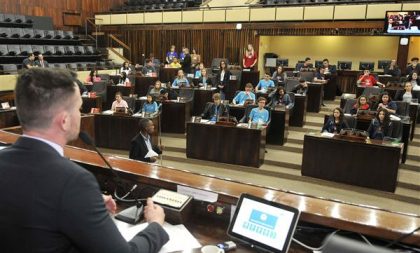 Paraíso do Sul: Instituto Presidente Afonso Pena participa do Deputado Por Um Dia