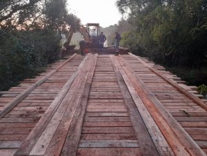 Bosque ganhará nova ponte; Corredor dos Silva precisa de máquina